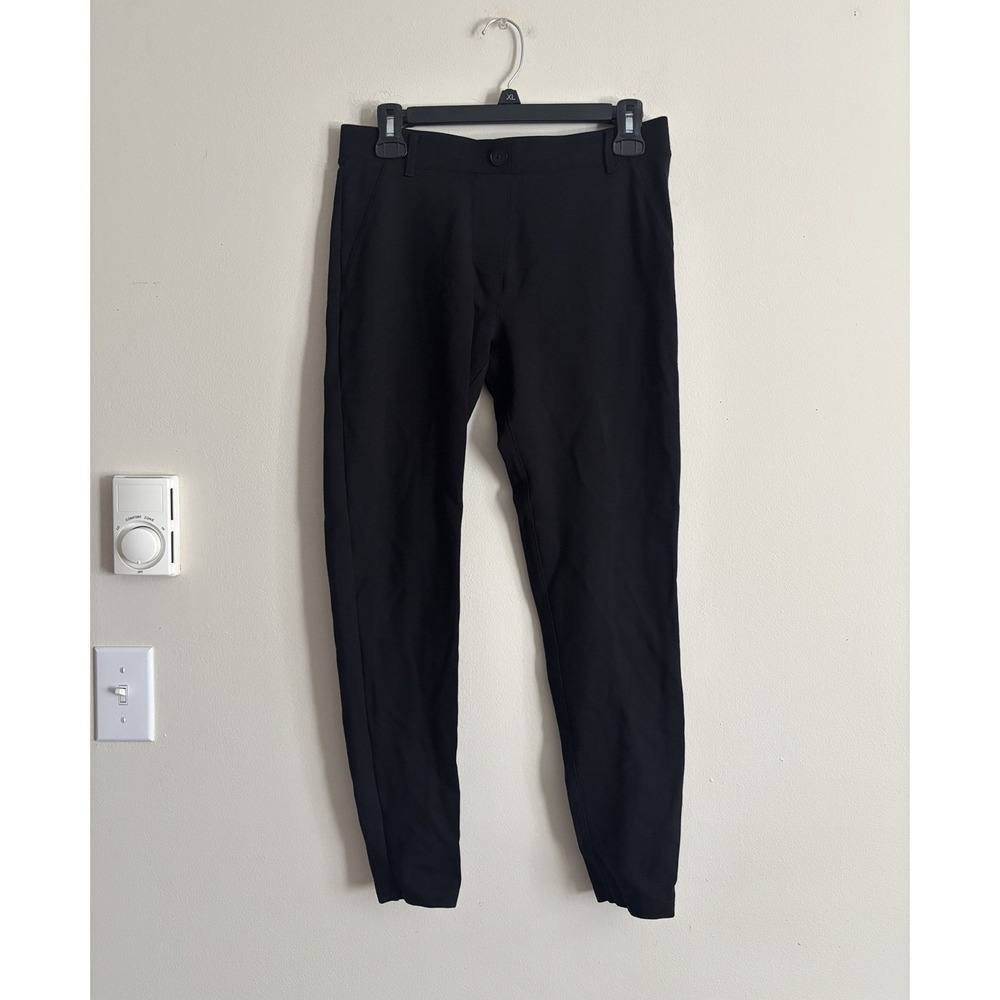 Betabrand Classic Dress Yoga Pants Black Medium‎ Skinny Office Minimalist